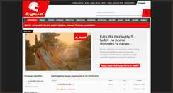 Desktop Screenshot of grupy.scigacz.pl